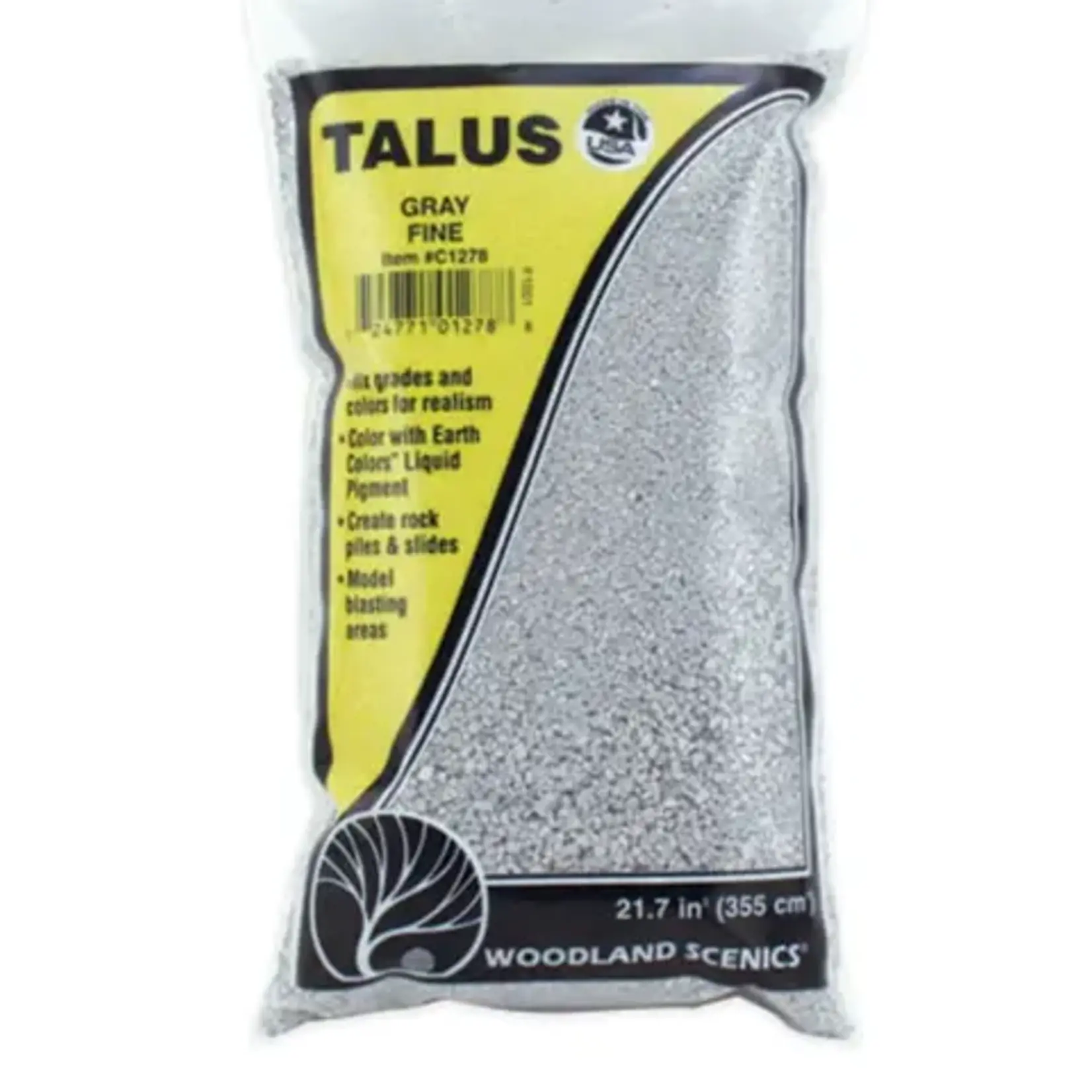 Woodland Scenics 1278 Gray Fine Talus