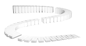 1410 Foam Incline Set-2% 8pc