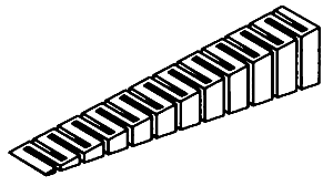 1411 Foam Incline Set - 4% - 4 Piece