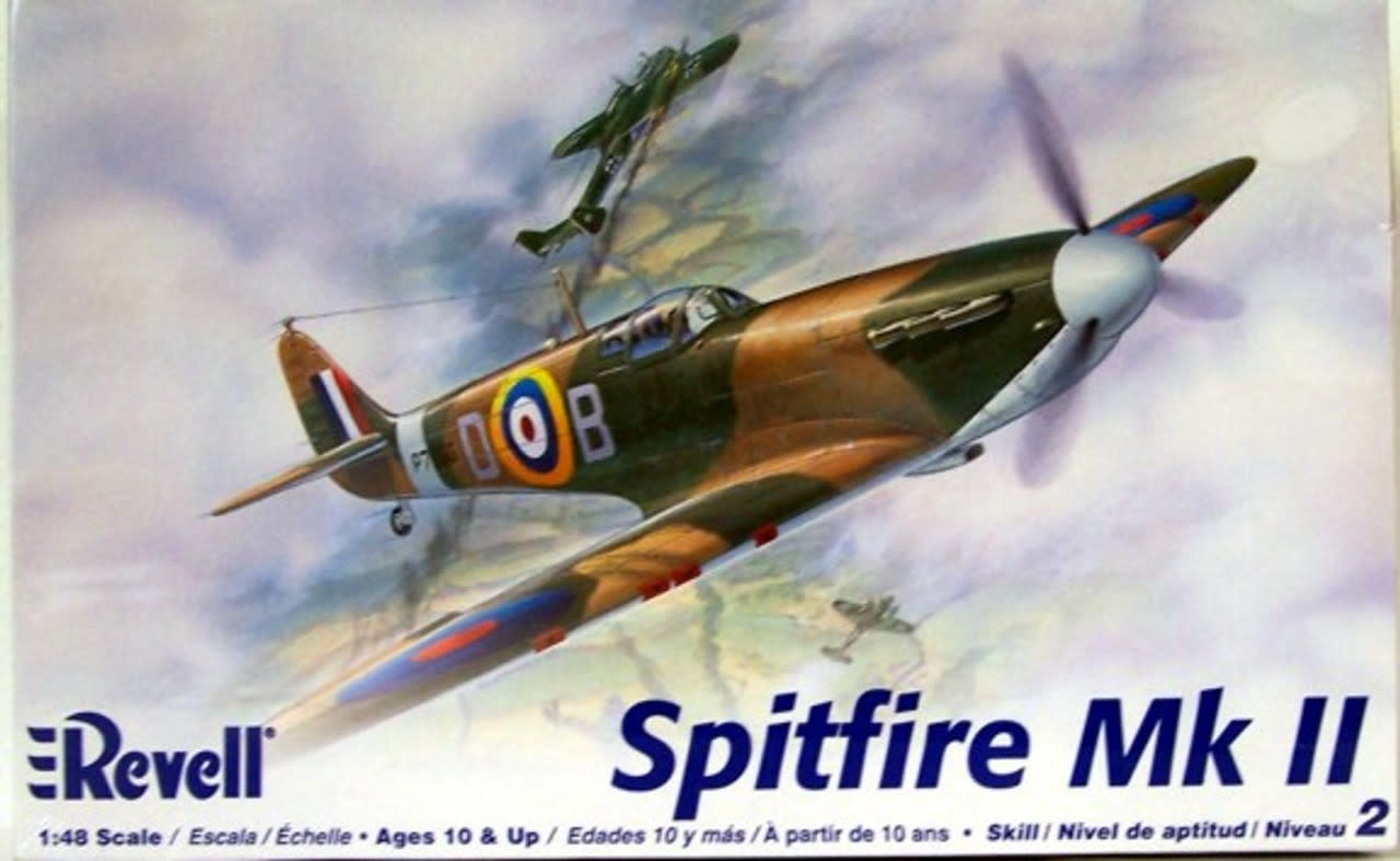 Train Spitfire Revell 855239 1/48 Spitfire Mk ll - Chuck's Trains & Hobby Depot