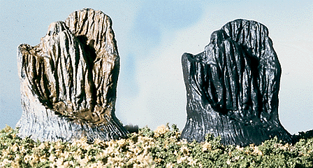 32 HO Broken Tree Stumps