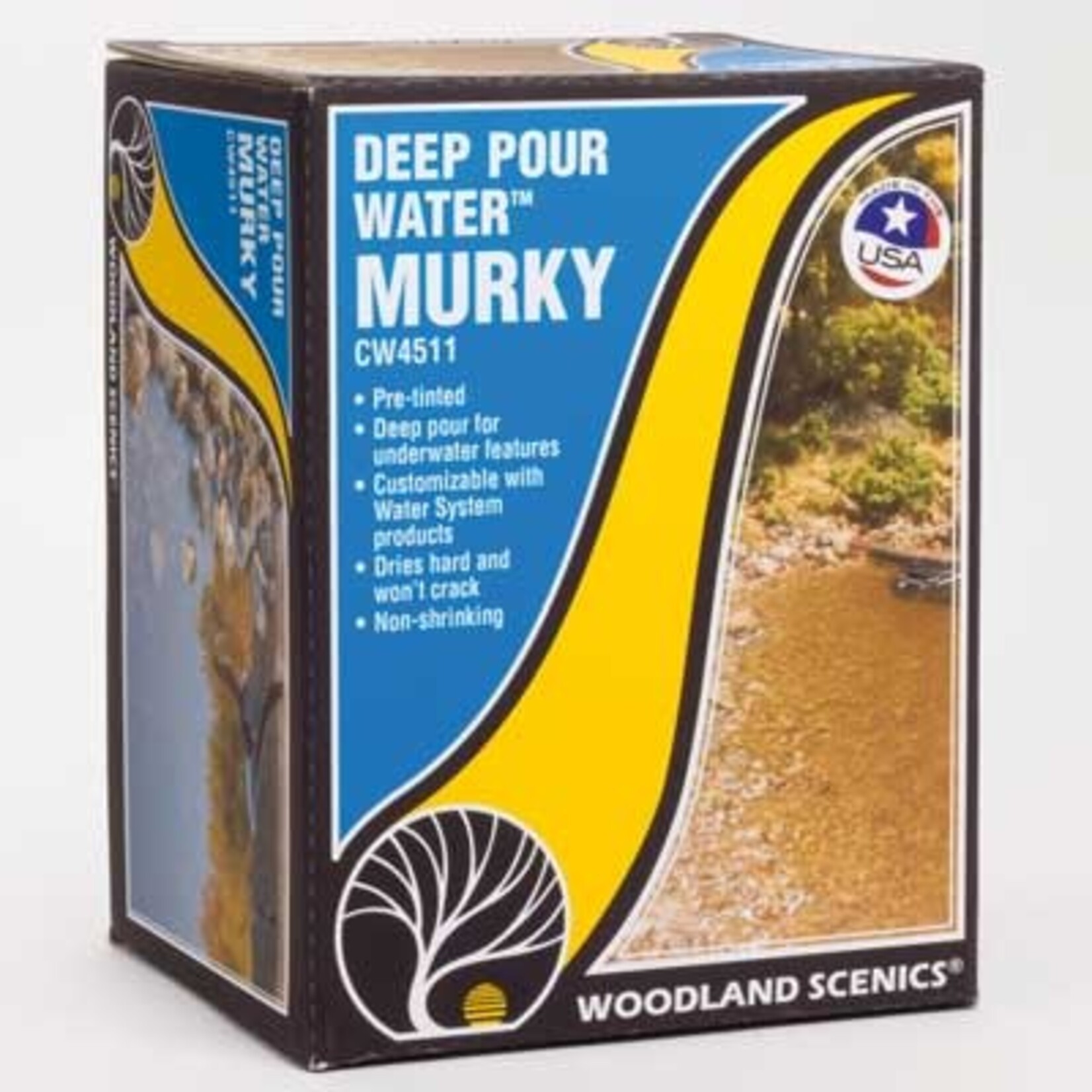 Woodland Scenics 4511 Deep Pour Water - Murky