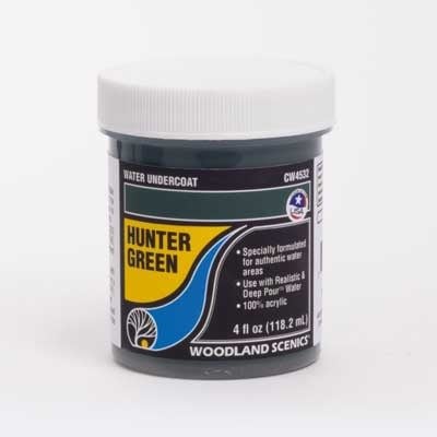 4532 Water Undercoat - Hunter Green