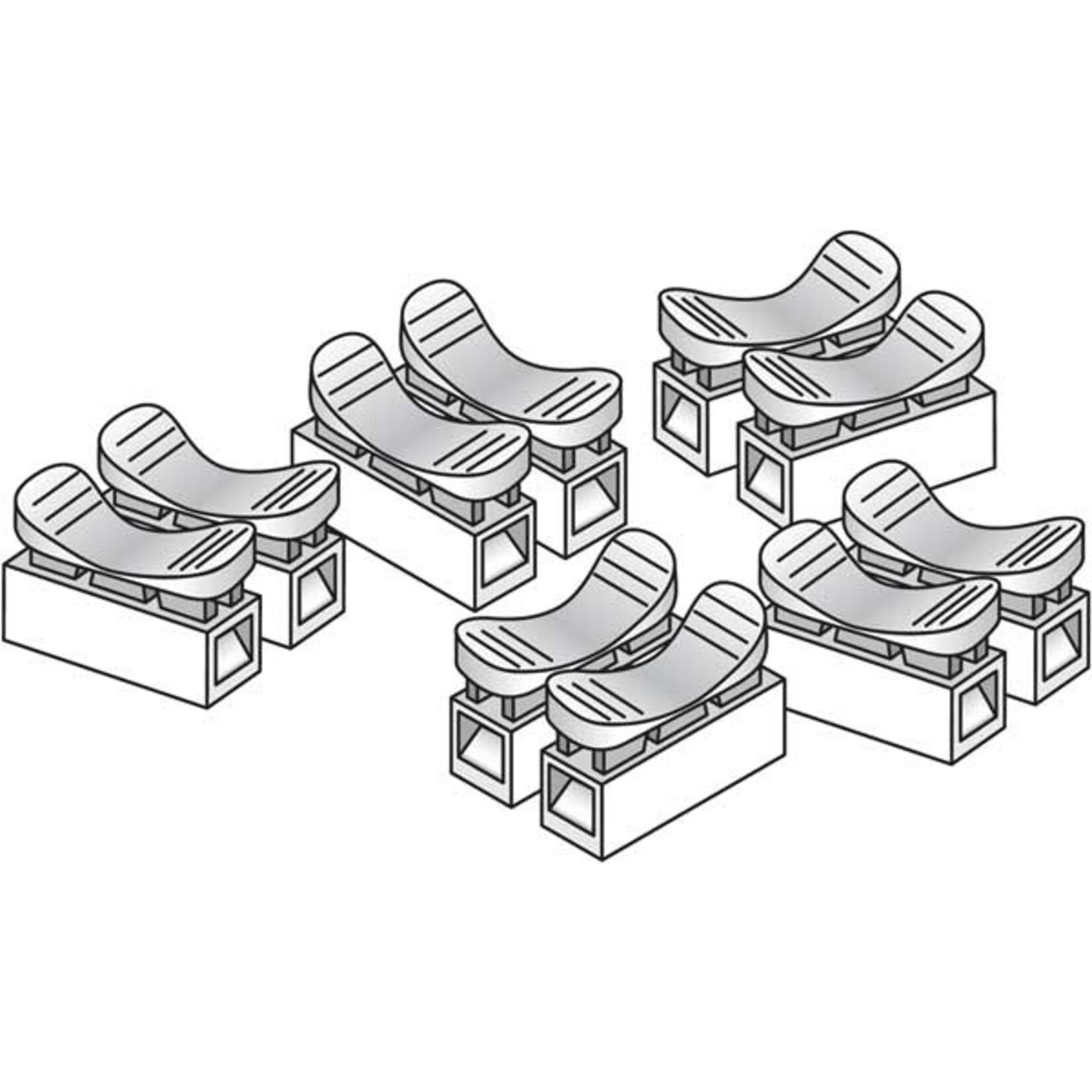 Woodland Scenics 5686 Just Plug Splicer Plugs