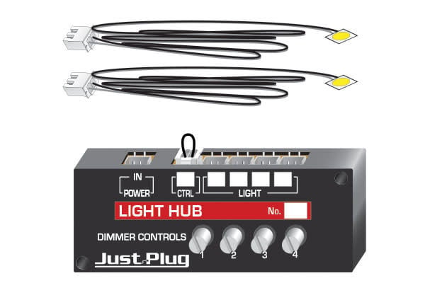 5700 Just Plug Lights & Hub Set - Warm White