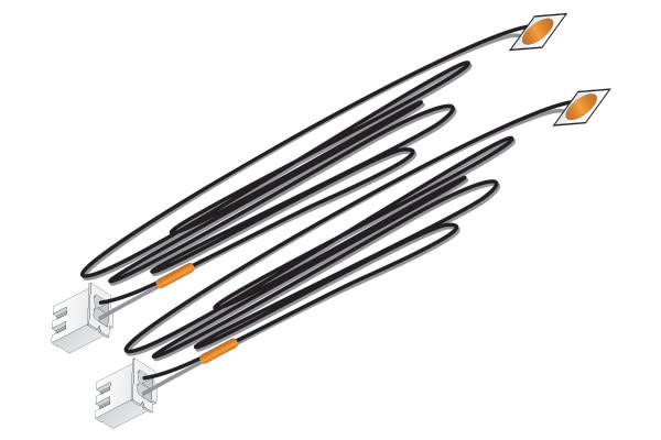 5740 Just Plug Warm White LED Stick On Lights