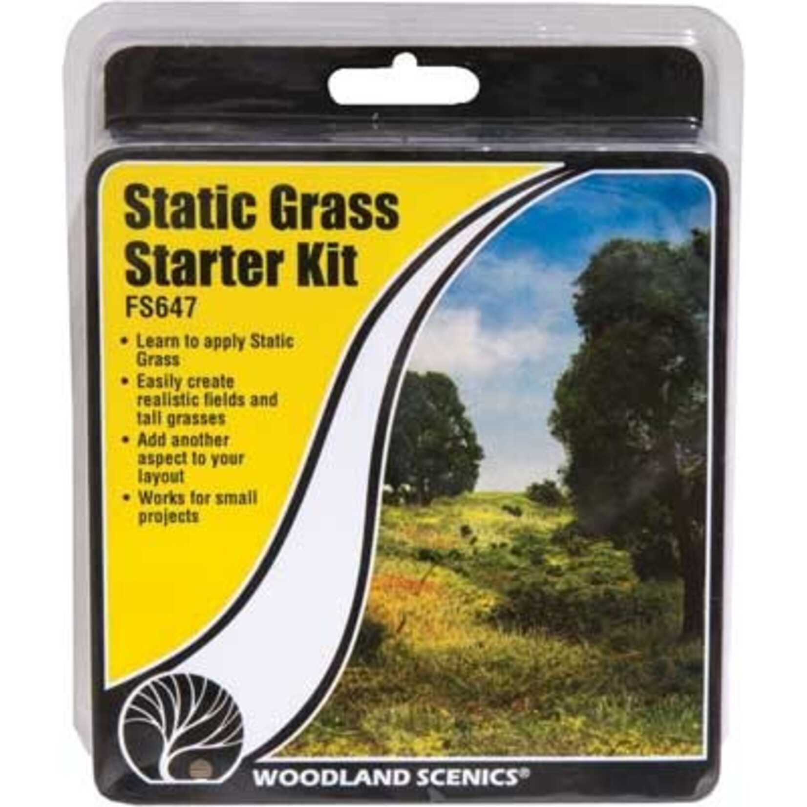 Woodland Scenics 647 Static Grass Starter Kit