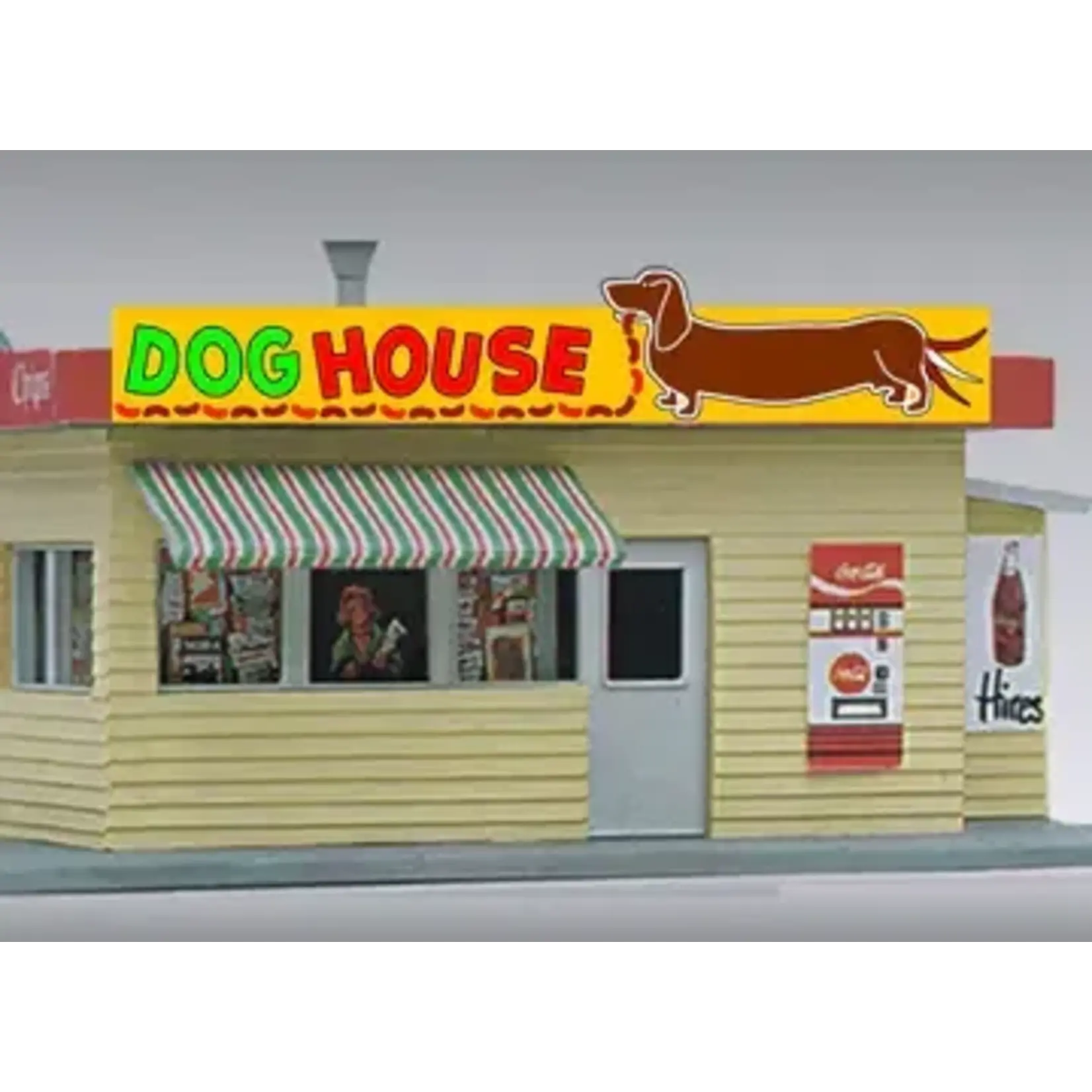 Miller Engineering 442452 Dog House Animated Neon Billboard - Light Works USA(TM)