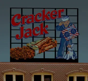 880101 Cracker Jack Sign (Lg)