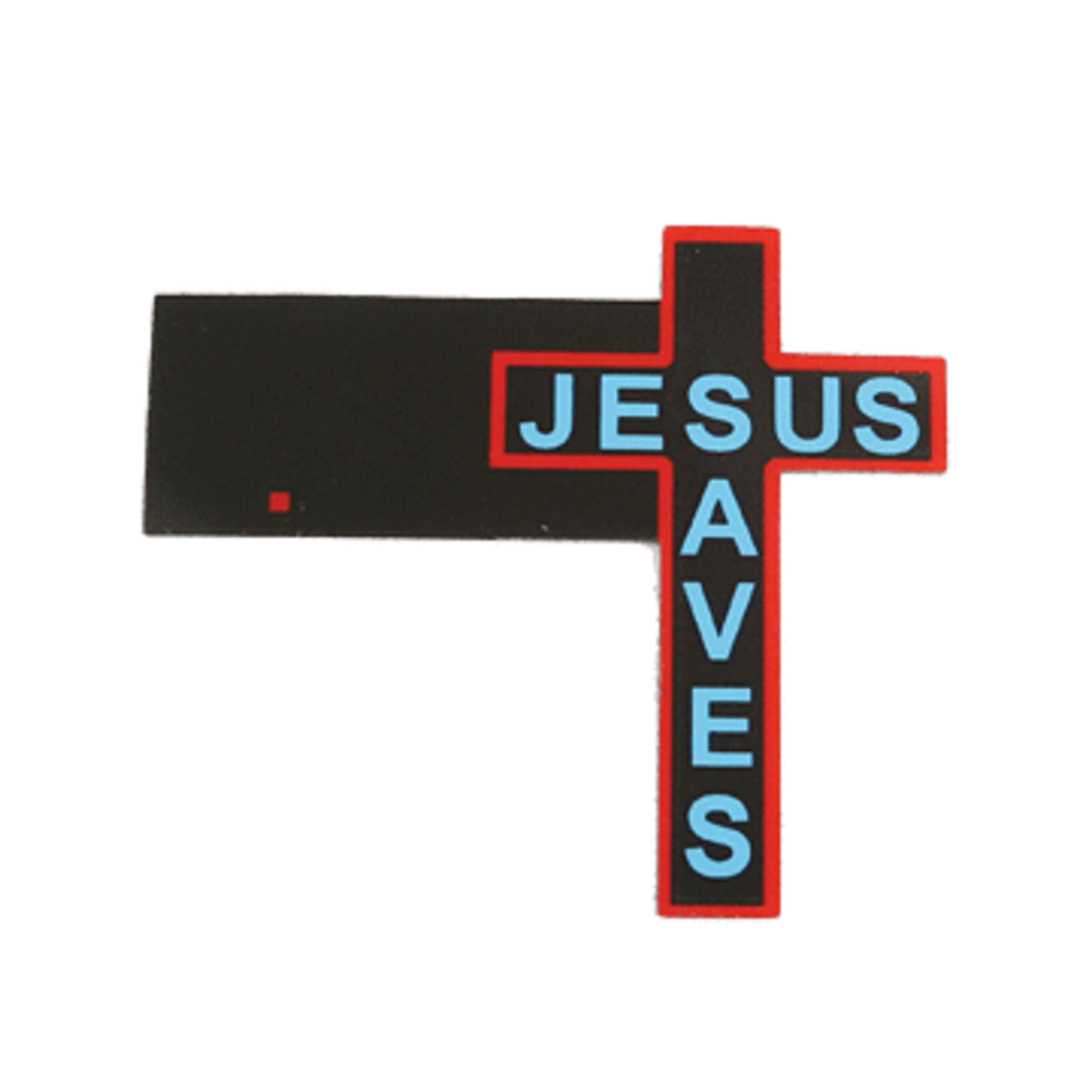 Miller Engineering 9071 Animated Double Sided Jesus Saves Neon Sign