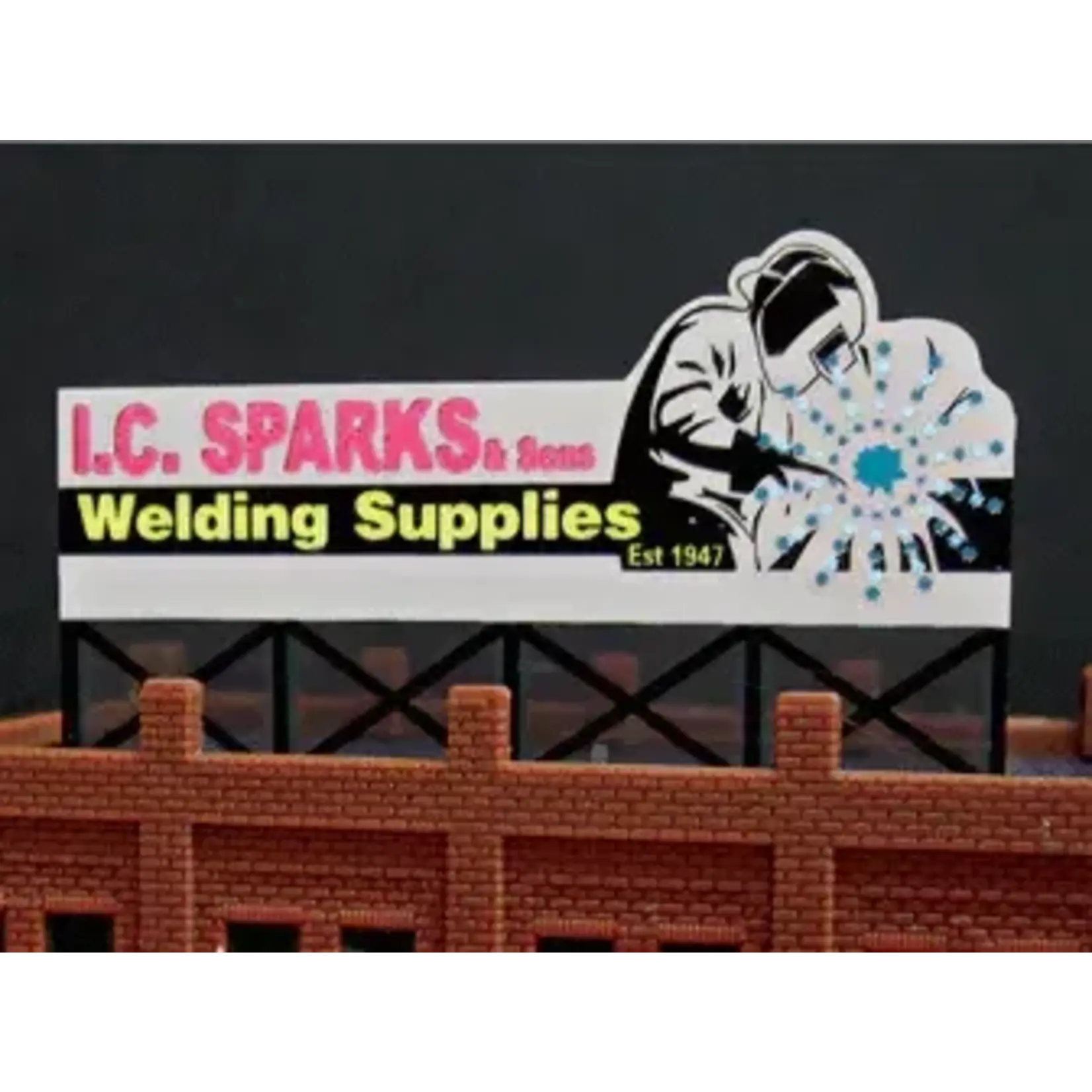 Miller Engineering 9382 IC Sparks Billboard