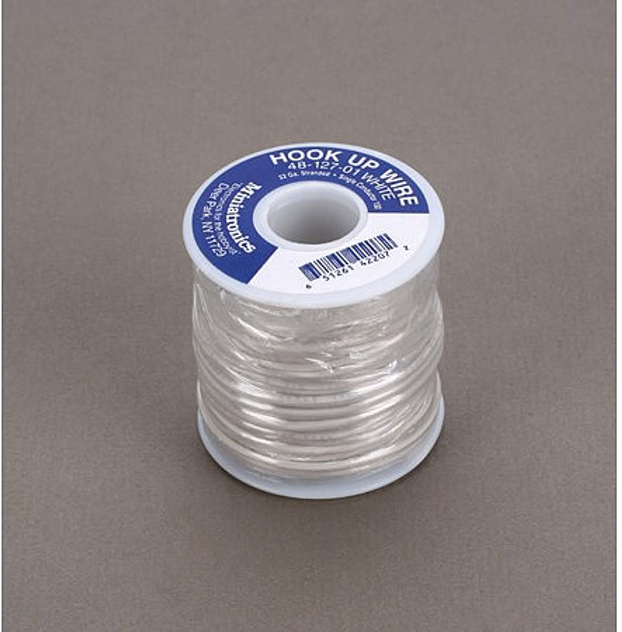 4812701 22 Gauge Stranded Single Conductor Wire - 100' white