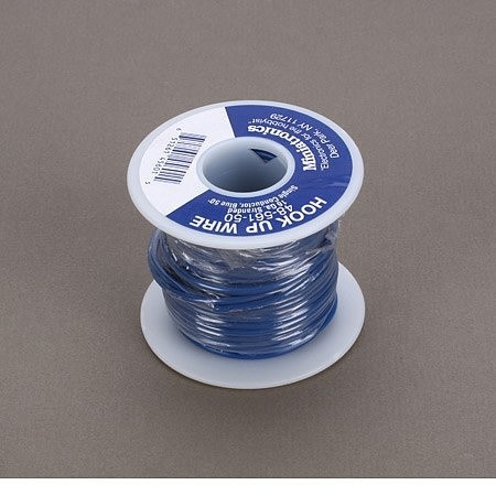 4856150 16 Gauge Flexible Single Stranded Conductor Blue - 50'