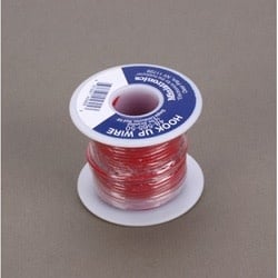 4856550 16 Gauge Flexible Single Stranded Conductor Red - 50'