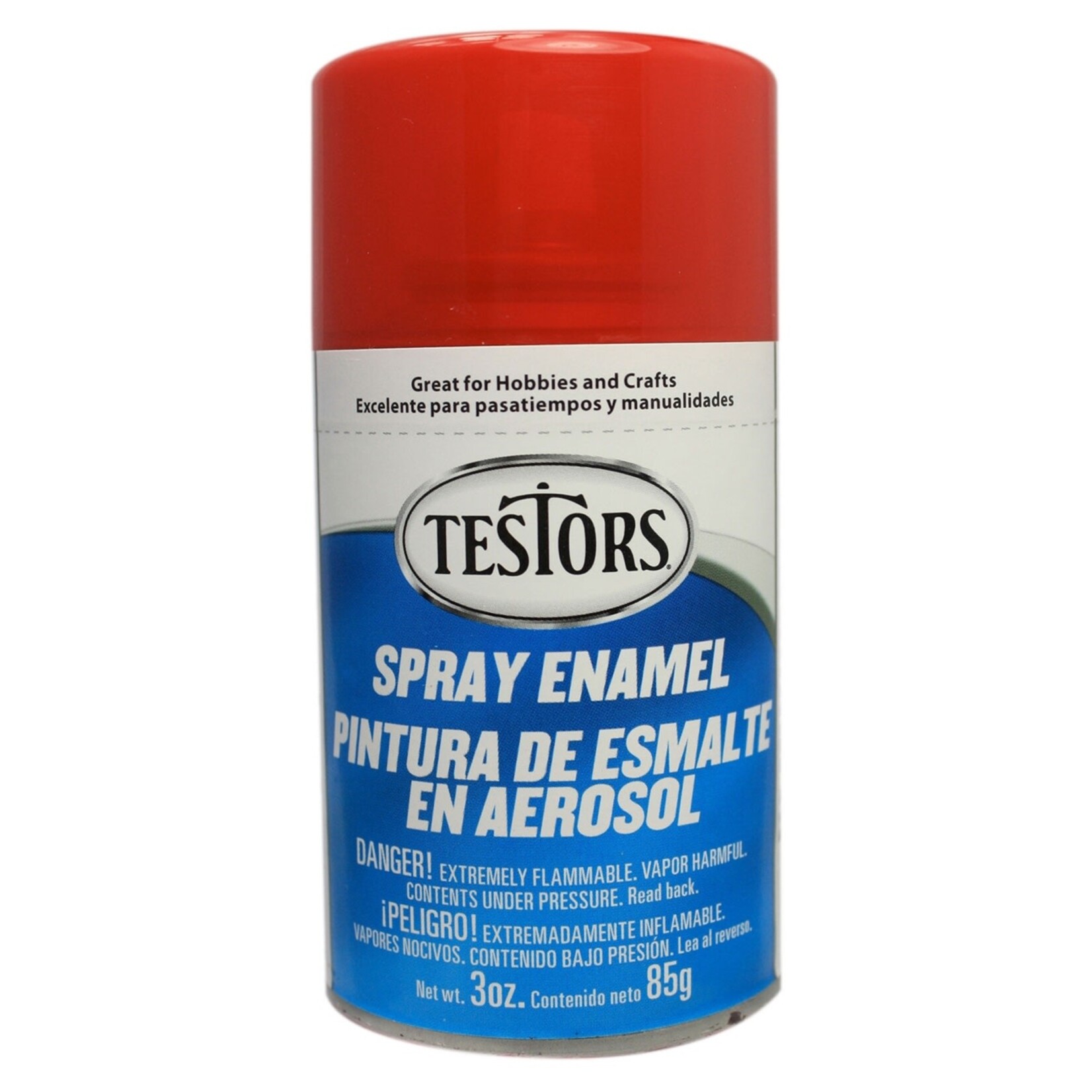 Testors 1607 Hot Rod  Red Spray Enamel