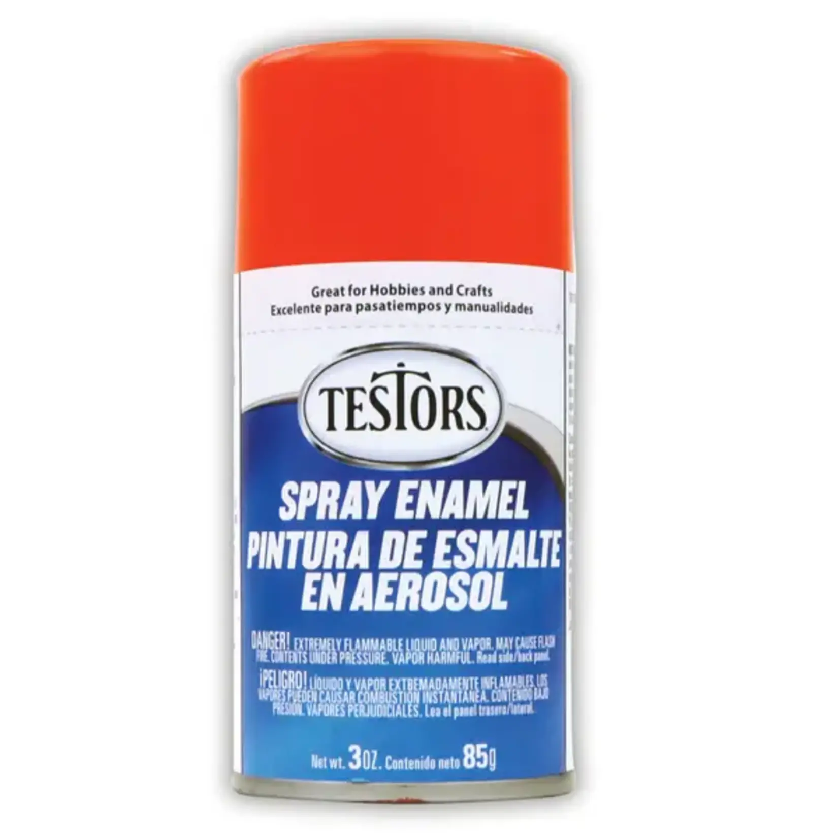 Testors 1628 Competition Orange Spray Enamel