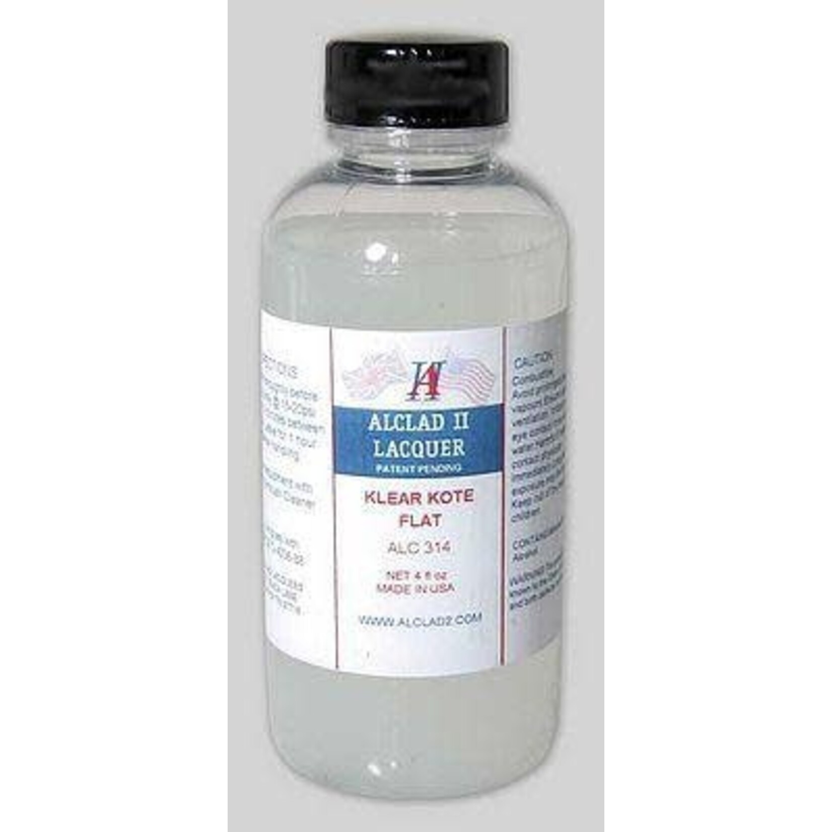 Alclad 314 Klear Kote Flat 4oz Clear Cote