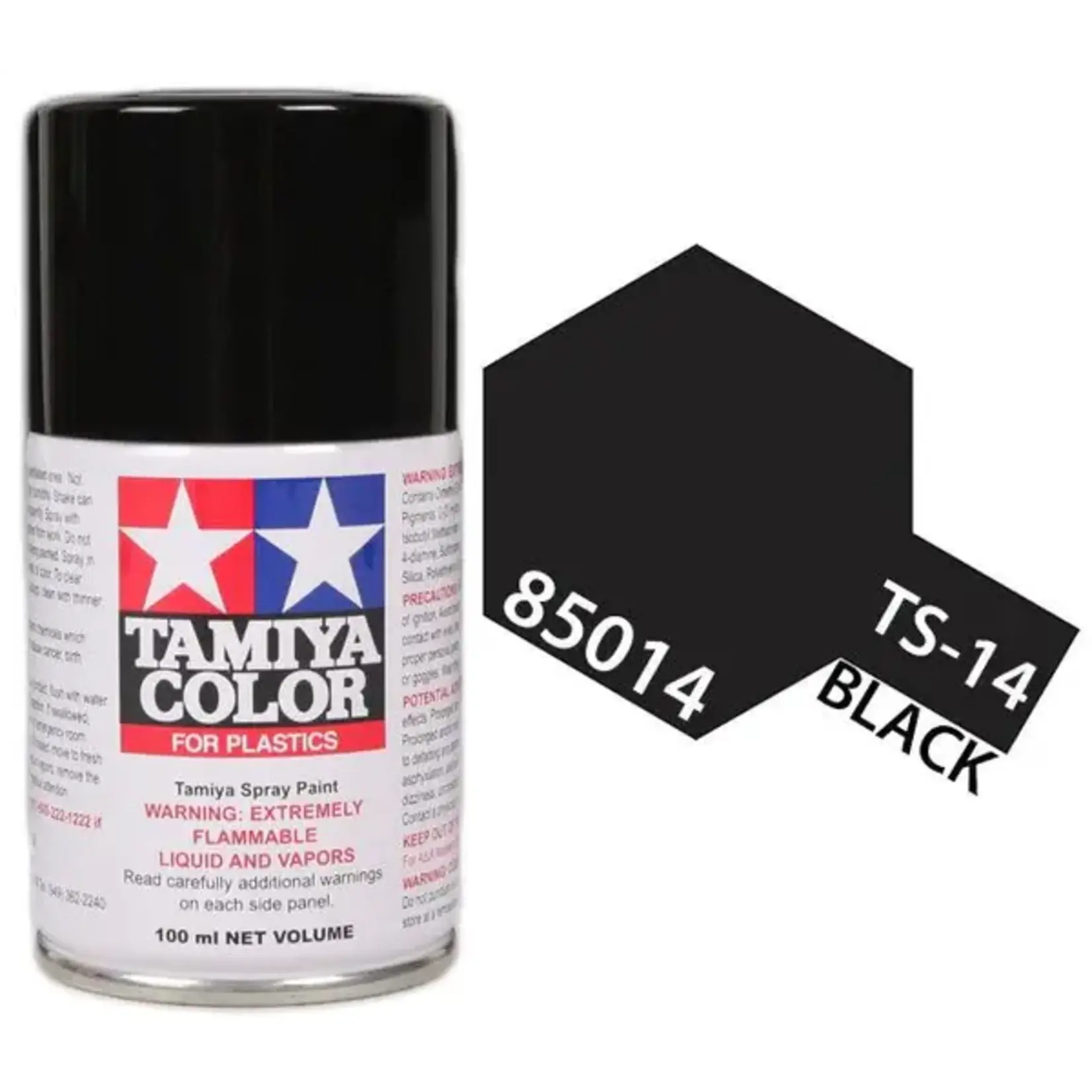 Tamiya 85014 TS14  Black Lacquer Spray Paint