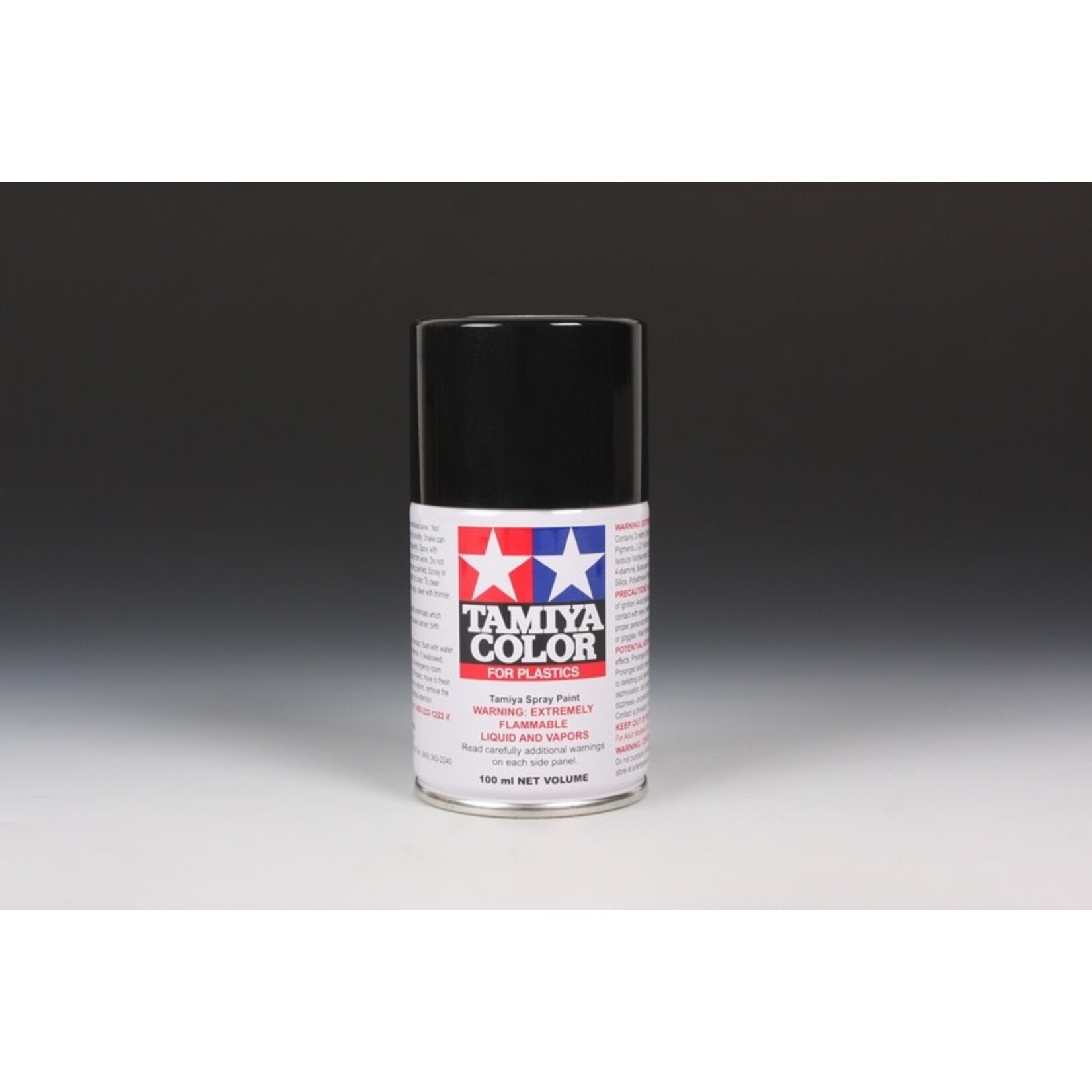 Tamiya 85040 TS40 Metallic Black Spray Paint