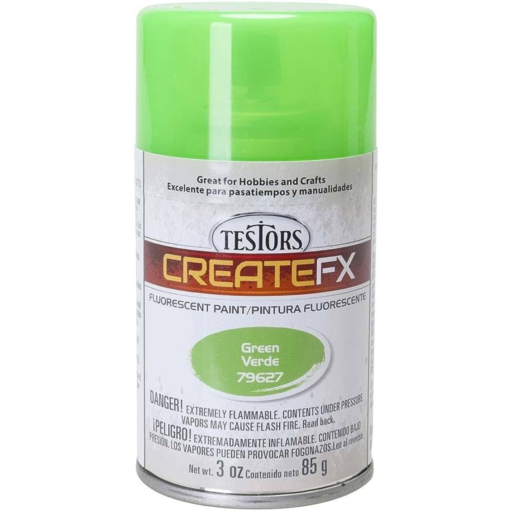 Testors 79627 Fx Fluorescent Green Spray 3oz