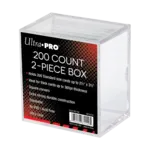 UltraPRO 81149 200 Count Clear 2 Piece Box