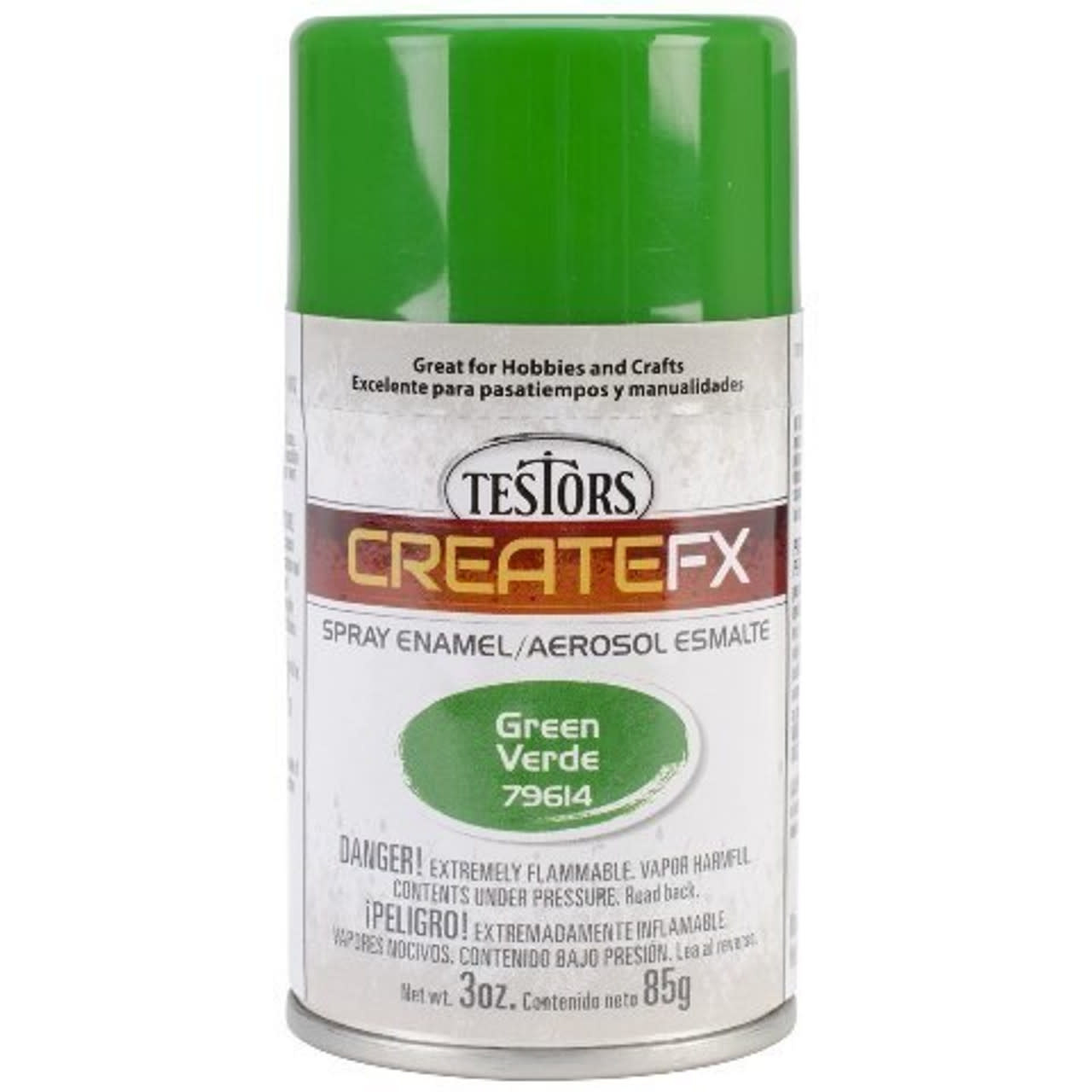 Testors 79614 CreateFX Green Spray Chuck's Trains & Hobby Depot