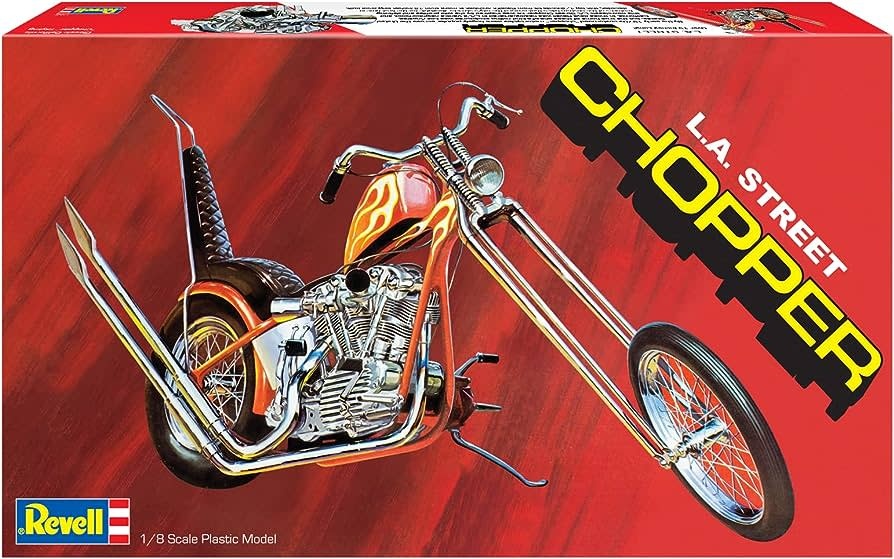 Chopper R Set Train 17326 LA Street Chopper Motorcycle Kit - Chuck's Trains & Hobby Depot