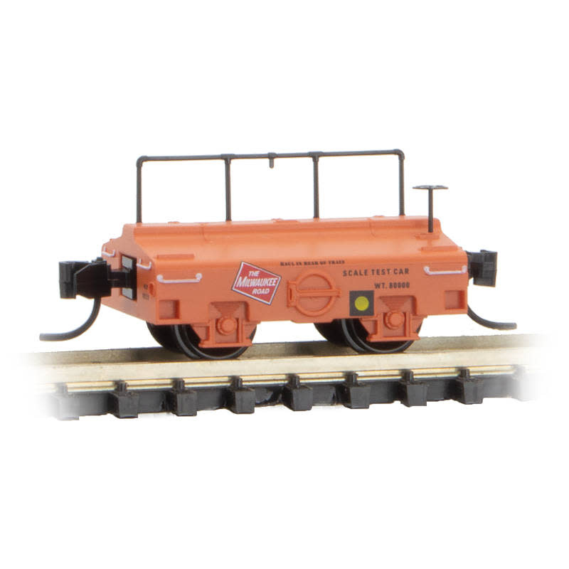 12100130 N Scale Test Car Milwaukee Road
