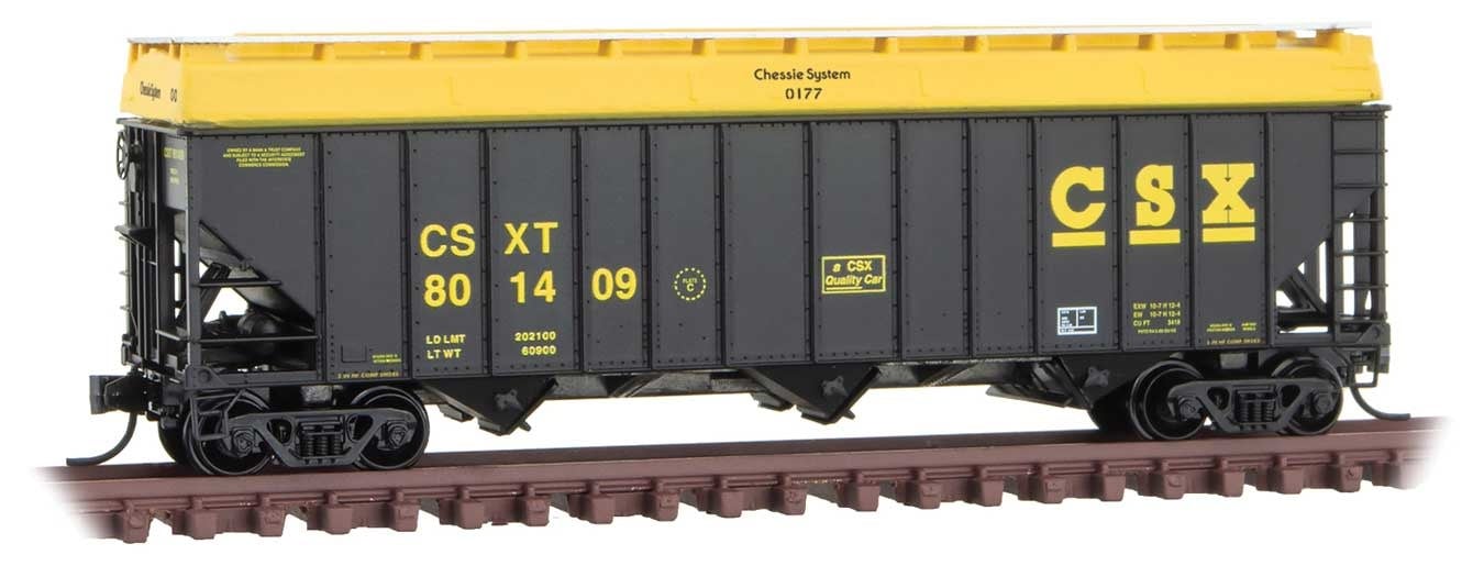 10800431 N CSX Hopper w/ Topper