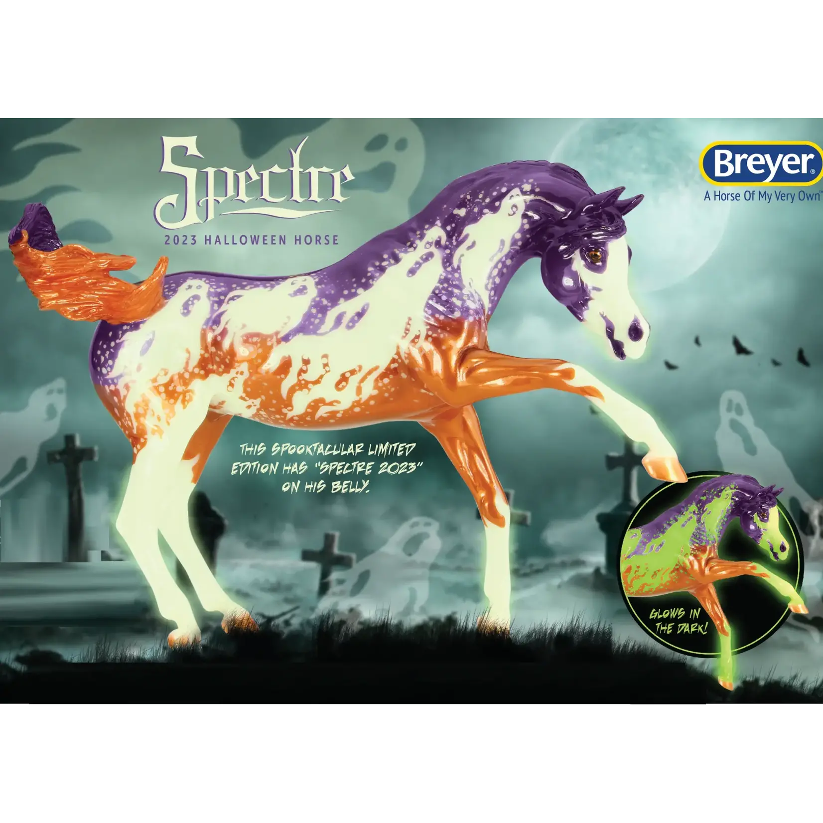 Breyer 1876 Spectre 2023 Halloween Release 1:9