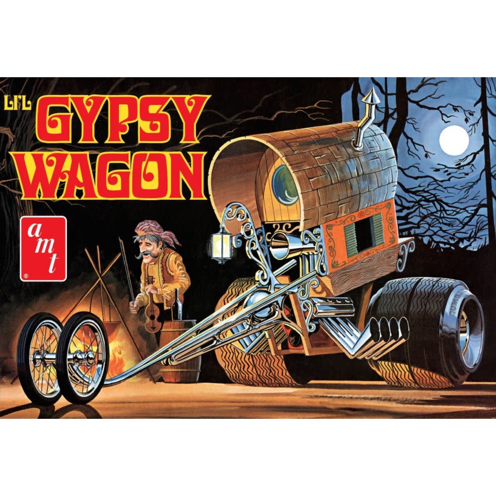 AMT 1067 1/25 Li'l Gypsy Wagon Show Rod