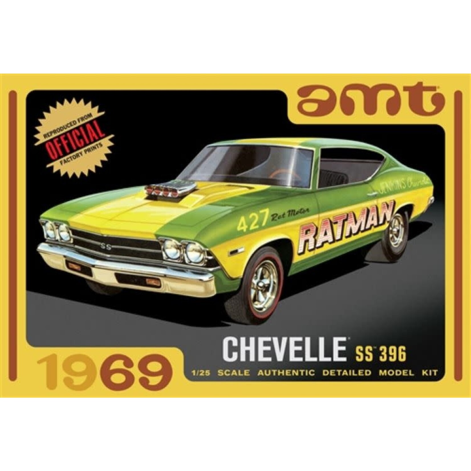 AMT 1138 1/25 1969 Chevelle SS396