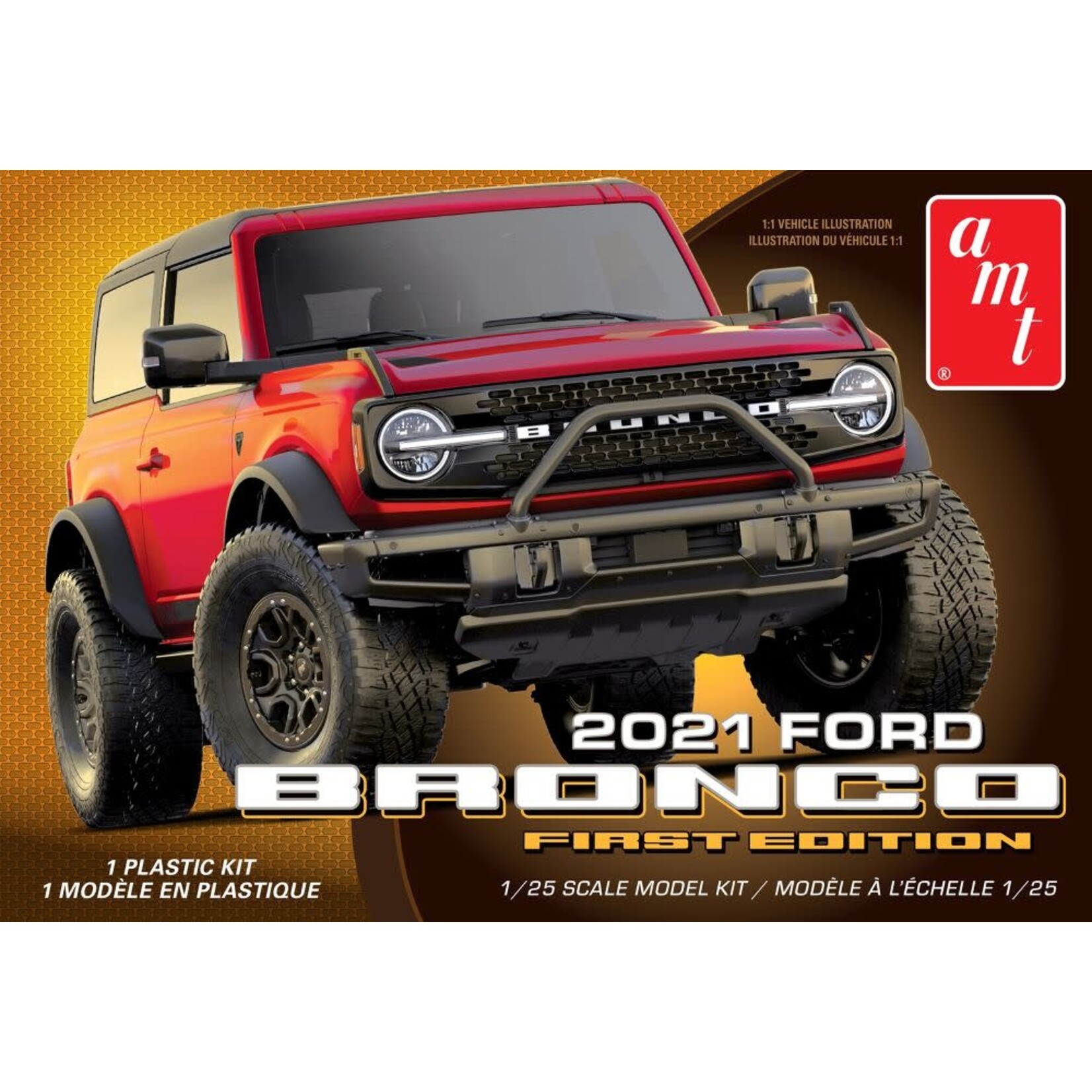 AMT 1343 1/25 2021 Ford Bronco SUV First Edition