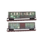 Micro Trains Line 99305860 N Conrail  Ex Reading 2pk Weathered