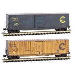 Micro Trains Line 99305740 N C&O Weathered 2 Pack