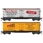 Micro Trains Line 99302190 N Dog Food Reefer 2 Pack