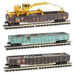 Micro Trains Line 99301890 Union Pacific Tie Loader 3-Pack