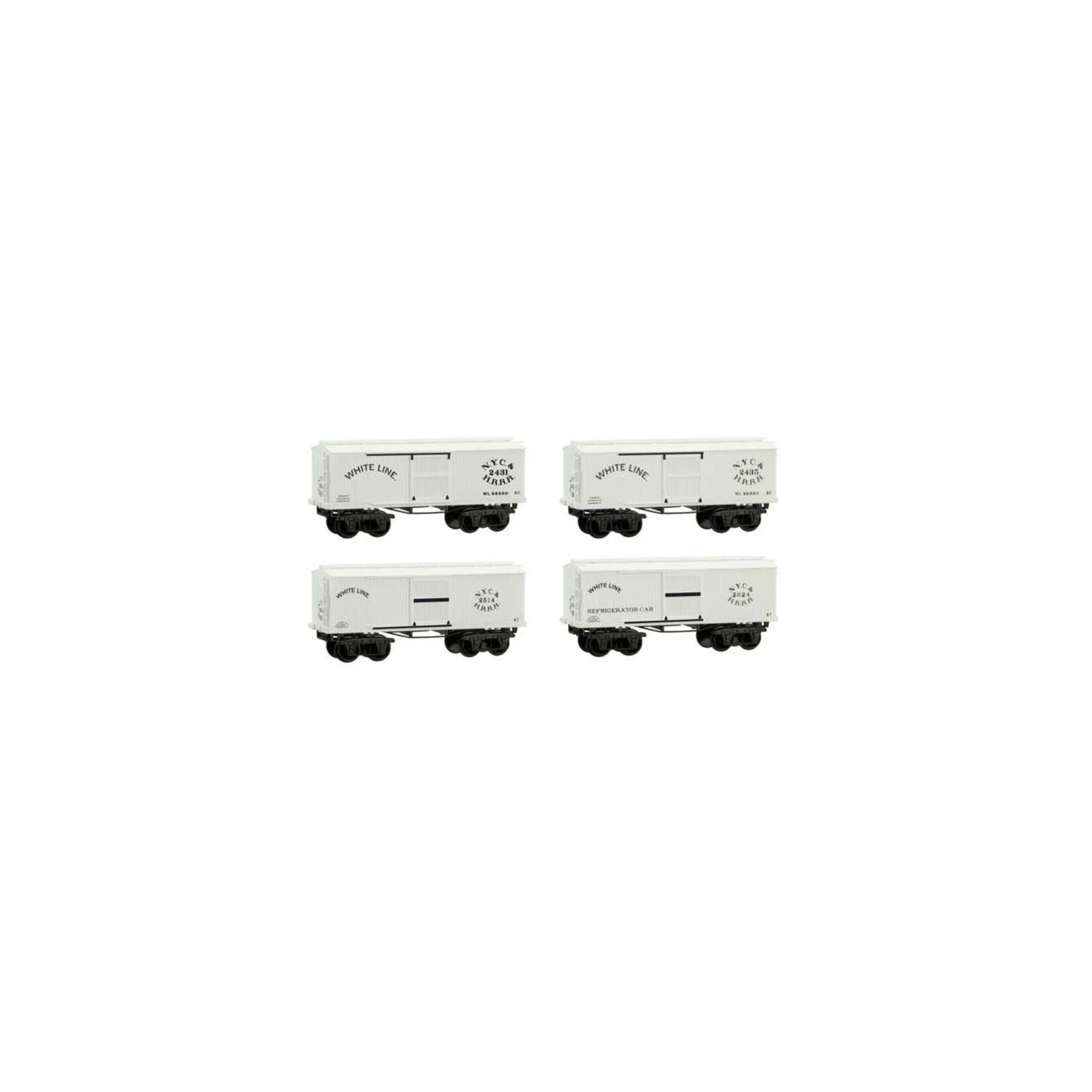 Micro Trains Line 99301740 N Scale CWE White Line 4-Pack