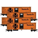 Micro Trains Line 99300167 N ATSFE Runner Pack 4PK