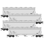 Micro Trains Line 99300165 N ACFX 4-Pack without reflectors