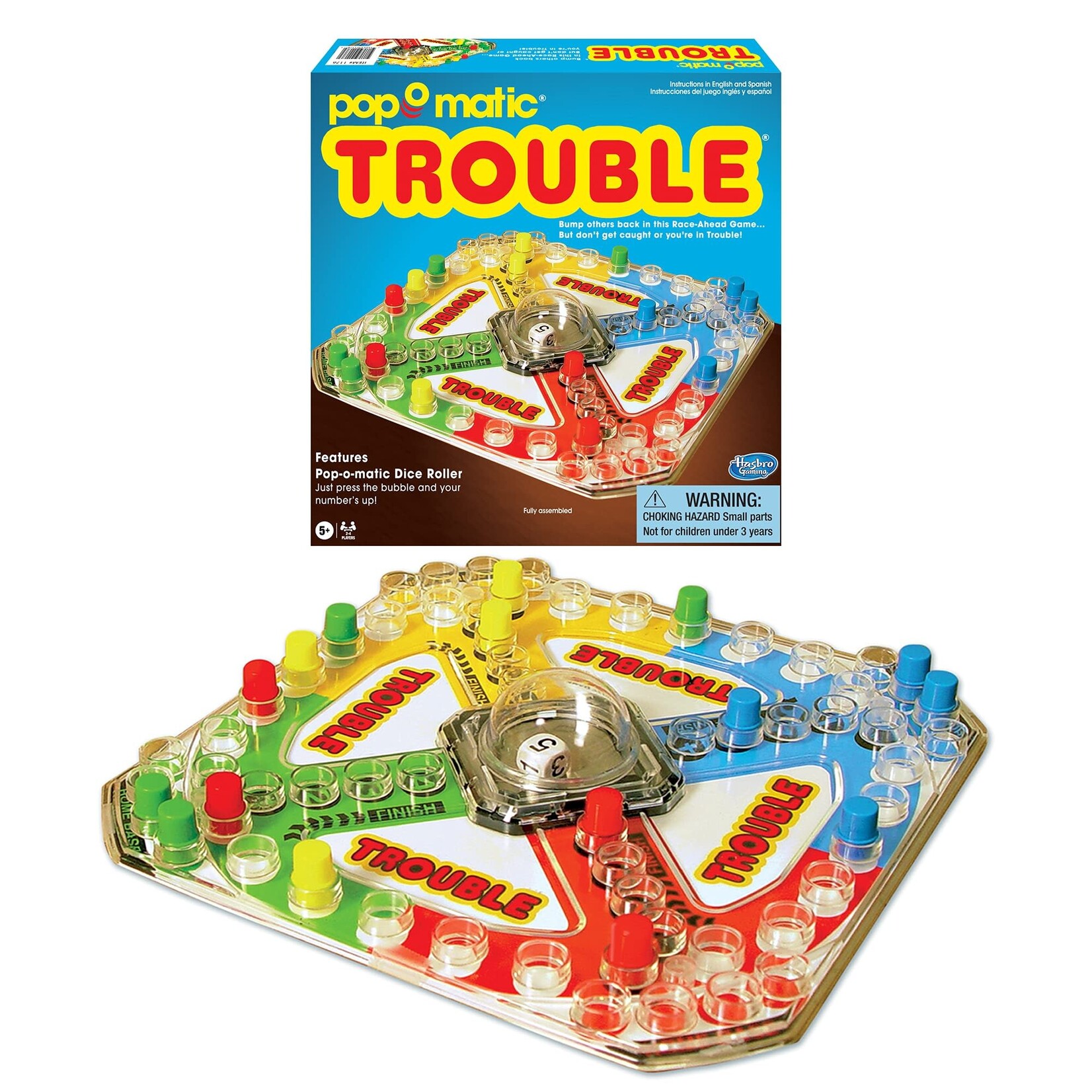 Hasbro 1176 Classic Trouble Pop O Matic