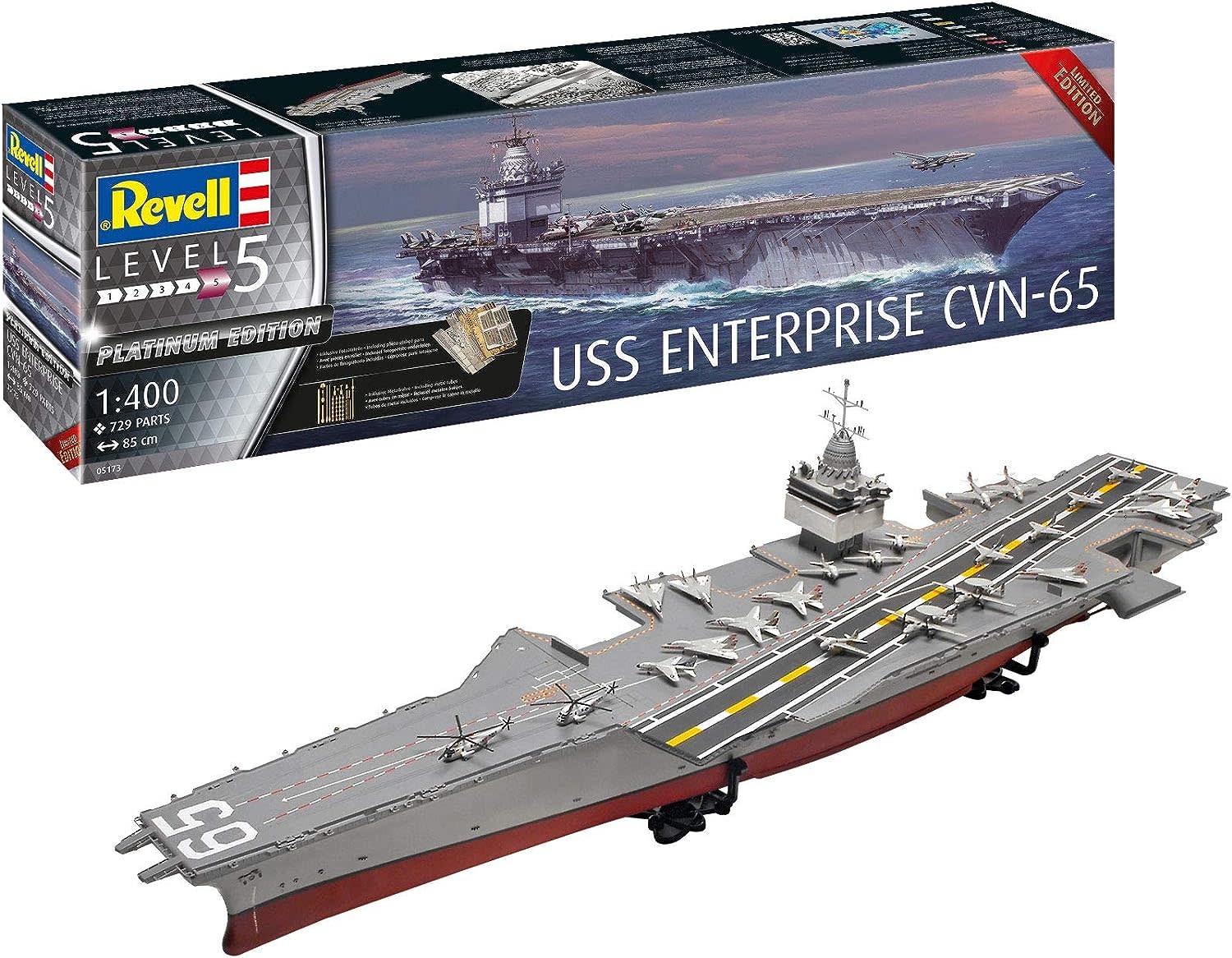 5173 1/400 USS Enterprise CVN65 Aircraft Carrier