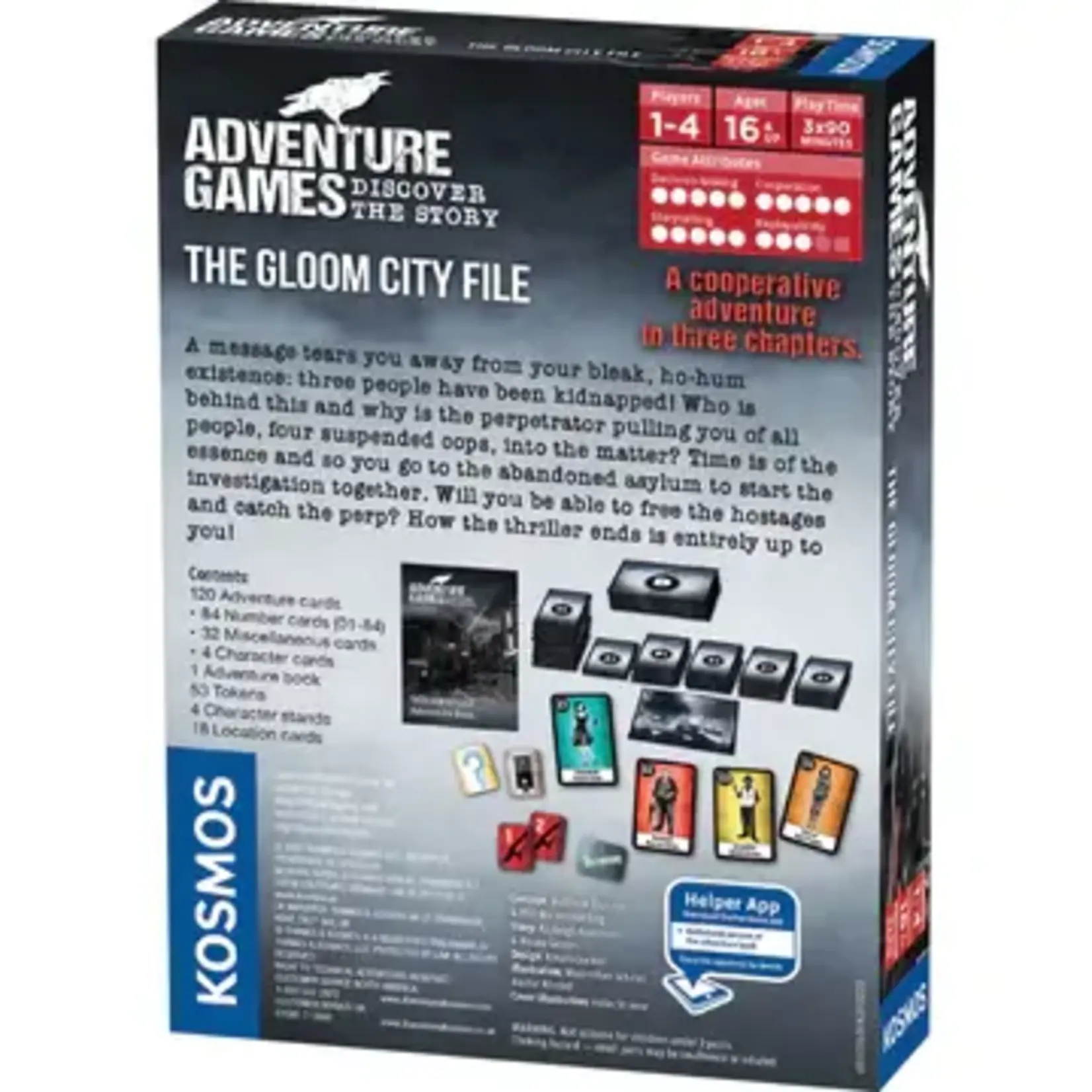 Thames & Kosmos 695135 Adventure Games: The Gloom City File