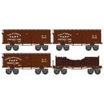 Micro Trains Line 99302160 N Scale Civil War Era Southern Pacific 4pk