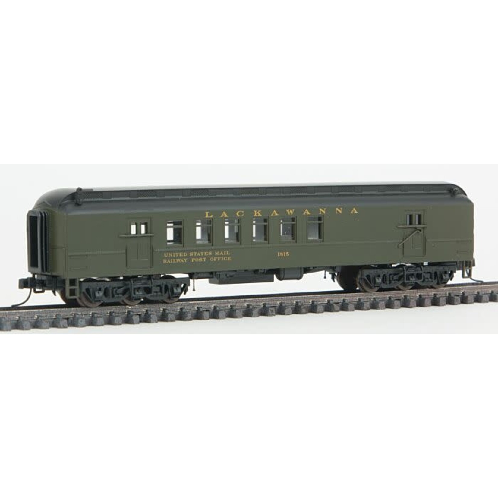 Atlas 50003779 N Trainman 60' RPO Car, DL&W 1815