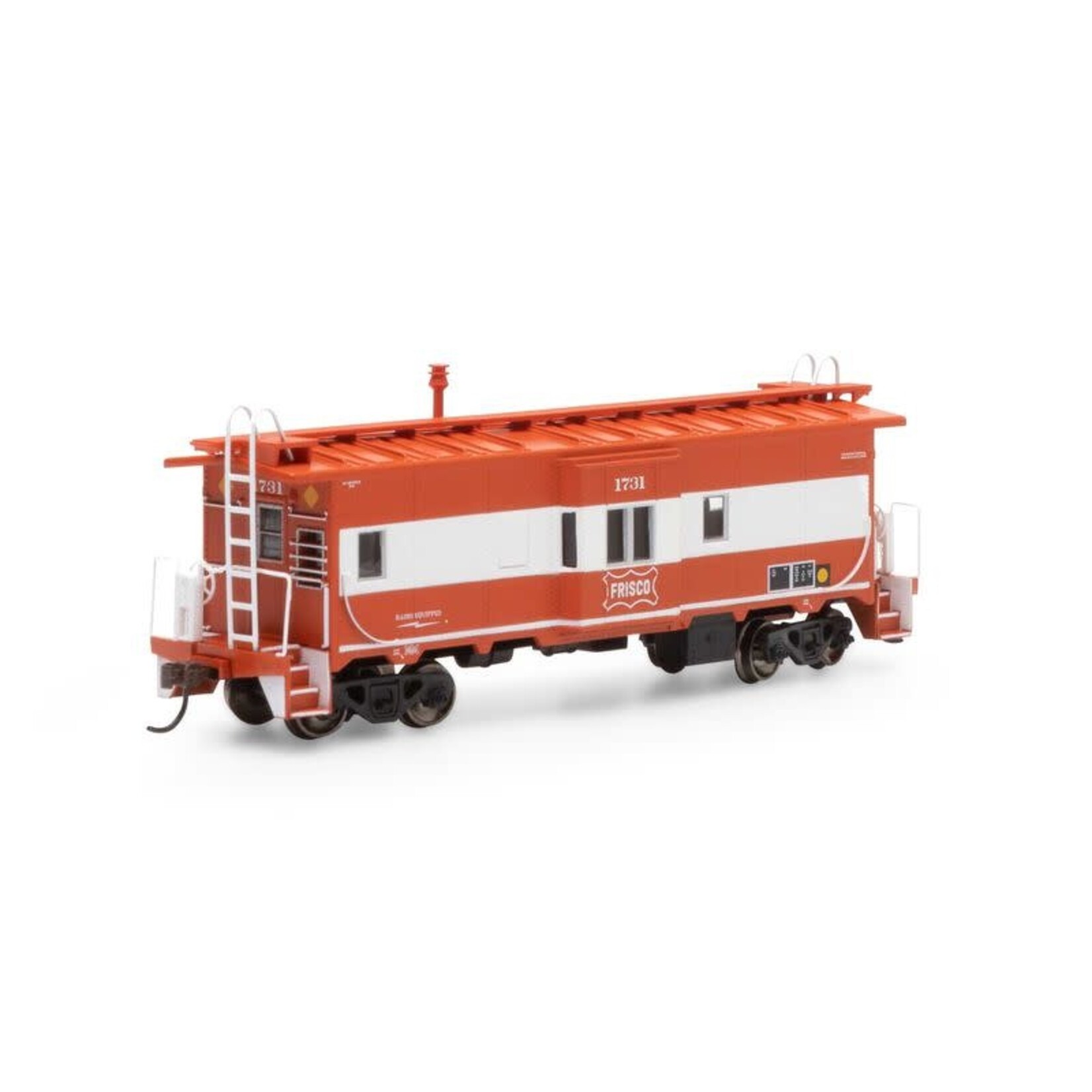 Athearn 24336 N Bay Window Caboose, Frisco #1731