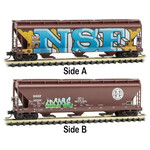 Micro Trains Line 09444430 N BNSF Weathered Hopper