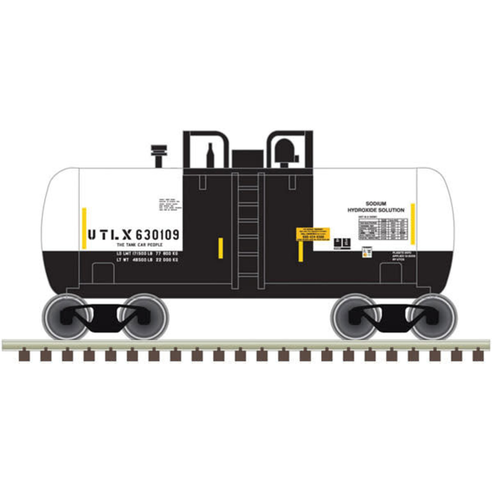 Atlas 50005023 N Beer Can Tank Car - UTLX