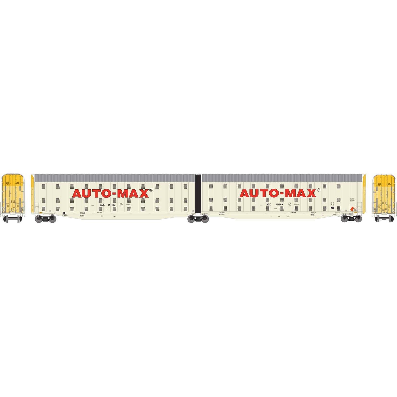 Athearn 24827 N Auto-Max Auto Carrier, AOK 501509