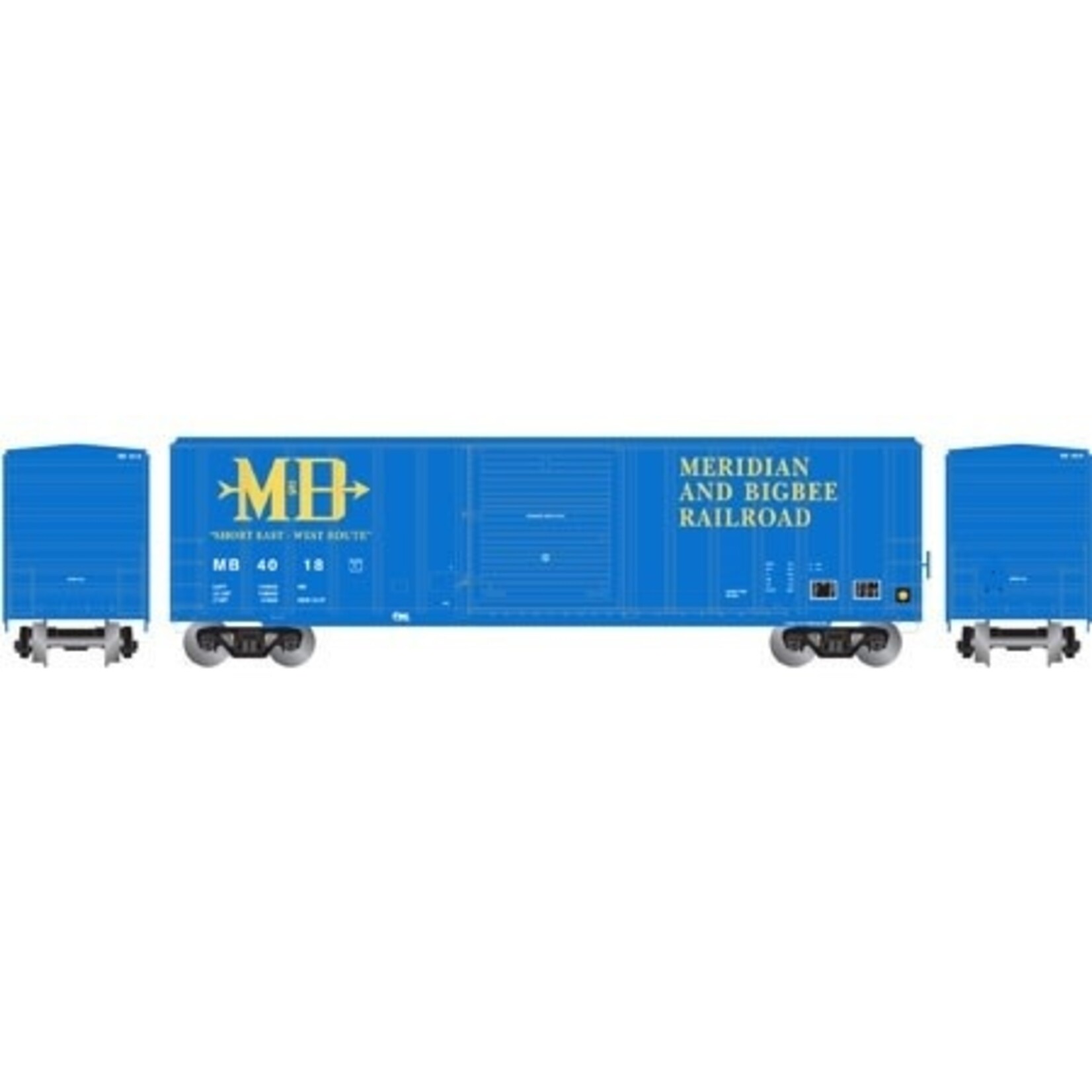 Athearn 24272 N 50' FMC 5347 Box M&B 4018